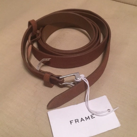 Frame double wrap suede belt - Picture 4 of 5